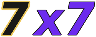 7x7 logo